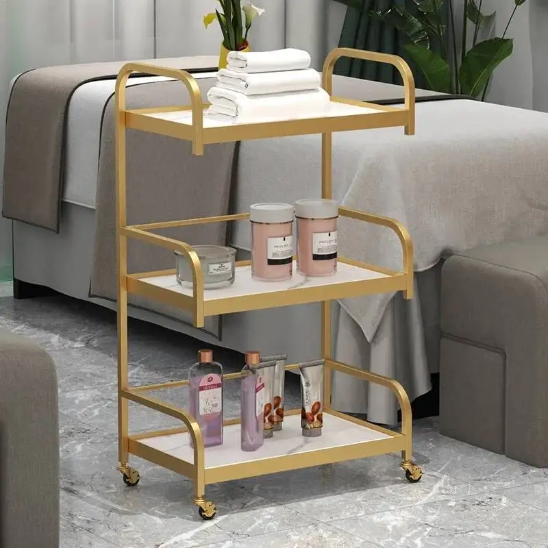 Hospital Pedicure Trolley Professional Drawer Wave Cart Cleaning Beauty Drawers Organizer Mesa Auxiliar Spa Con Ruedas Lash Spa