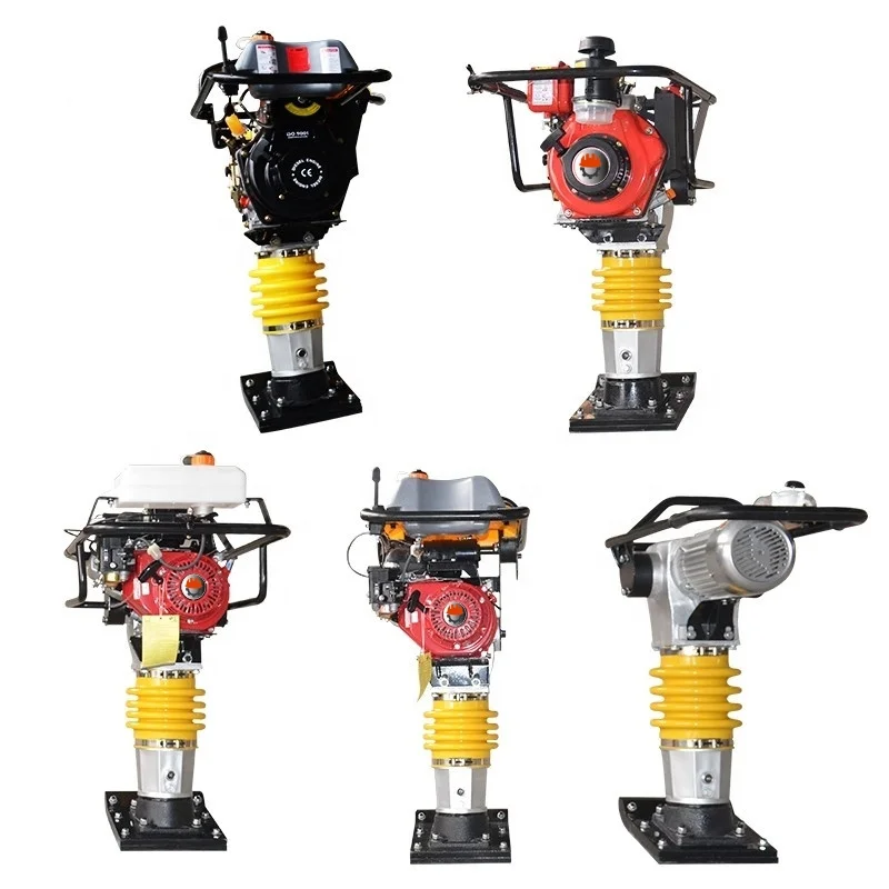2025 Hot Sale Compactor Jack Tamper Hand Vibratory Jumping Soil Sand Rammer