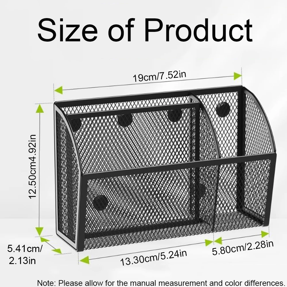 Cesta de malha magnética com 3 - Paper Basket Mesh avaliação e preço
