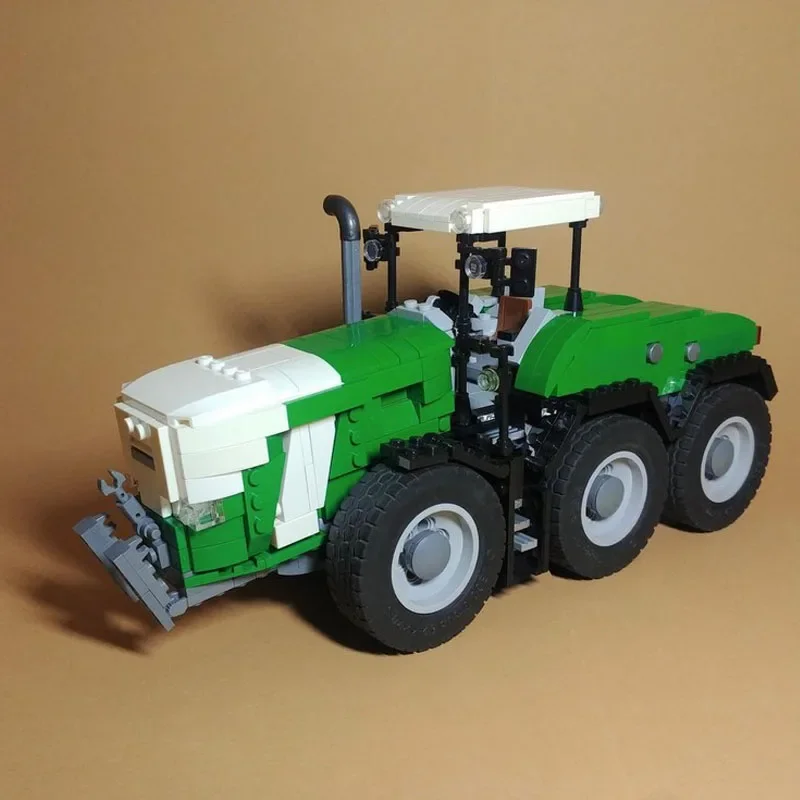 Building Blocks MOC-83784 Farm Tractor Agricultural Construction Model Ornament 774PCS Children's Birthday Gifts Christmas Toys