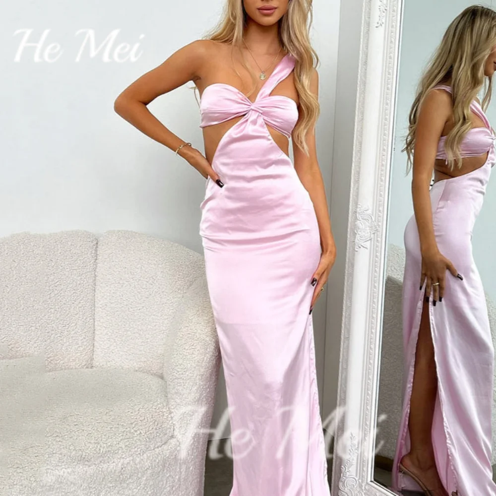 

Sexy Prom Dresses Simple Sweetheart Neck Sleeveless Customized Party Gowns One Shoulder Mermaid Evening Dress فساتين طويلة