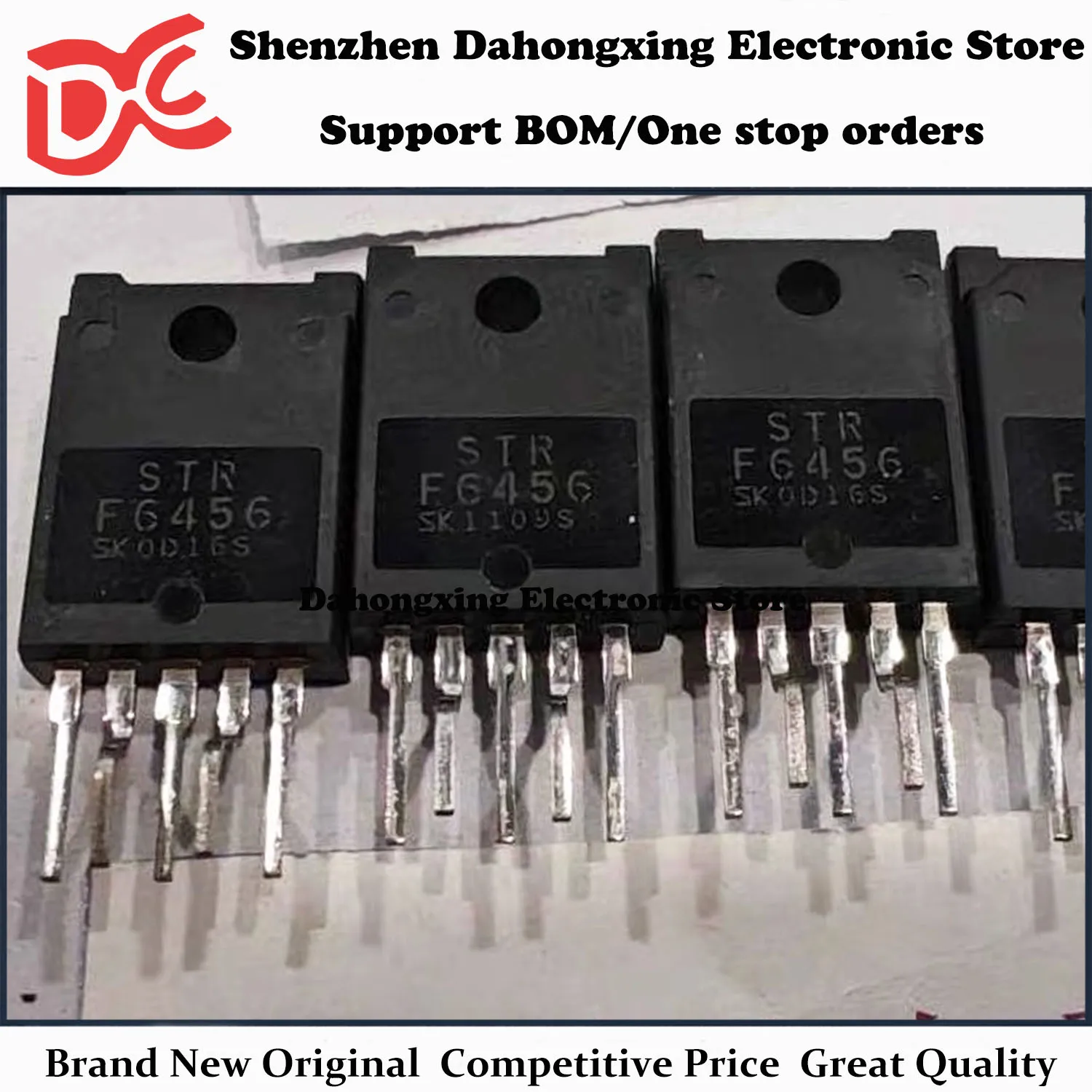 New Original 2Pcs STRF6456 F6456 TO-3PF Power Module Transistor Electronic Components Great Quality