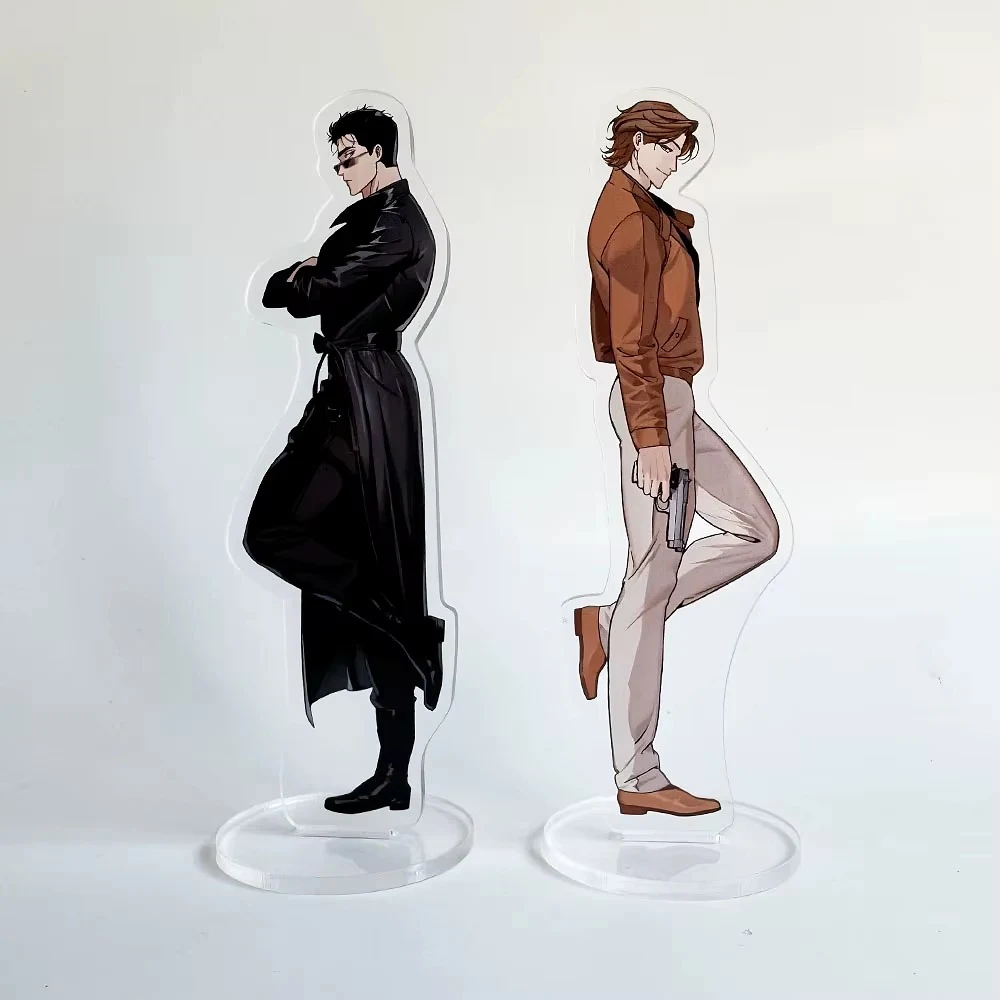 I Can Hear It Without a Microphone BL Yaoi Manhwa Acrylic Standee Keychain Character Ornament Desktop Decoration Collectible Mer