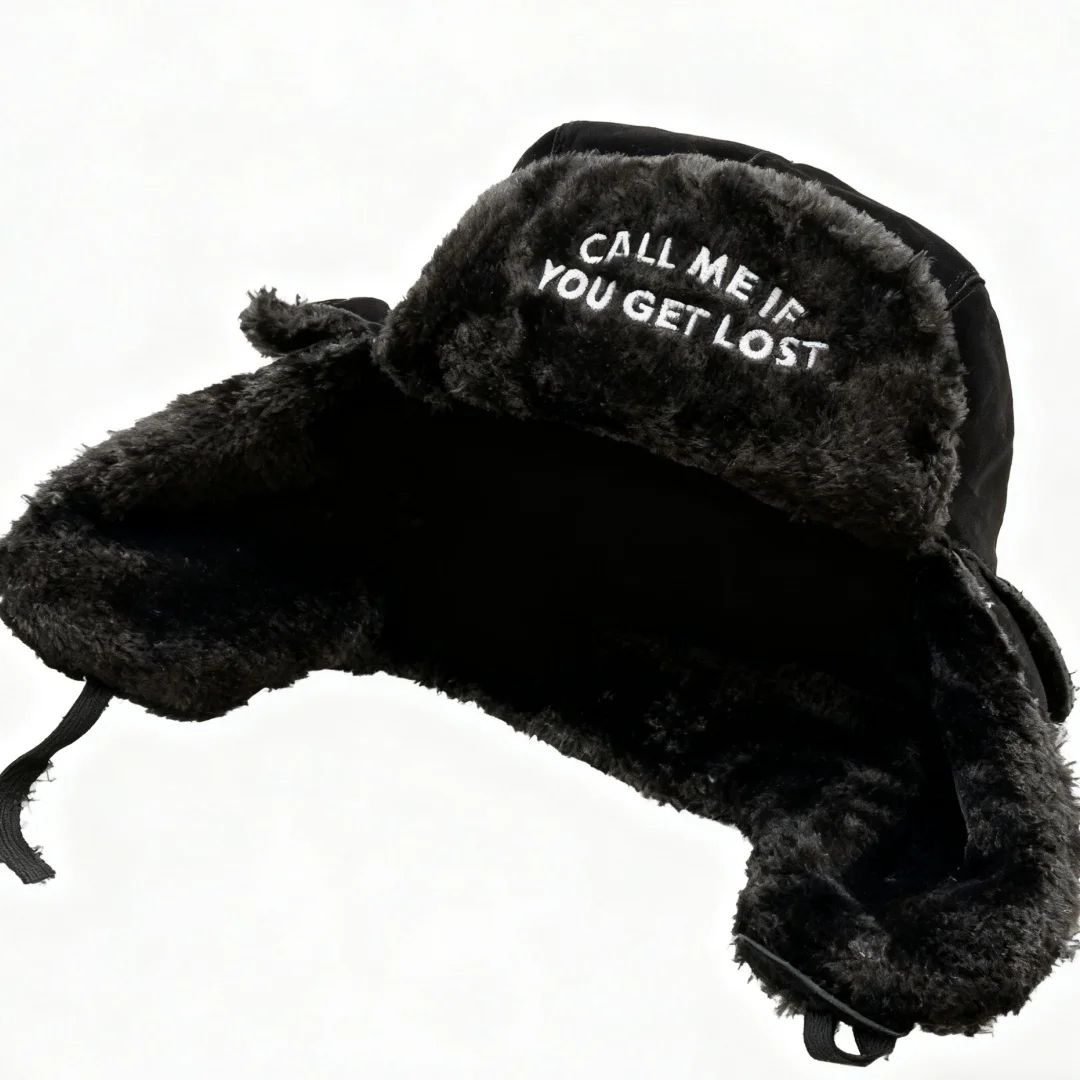 قبعة الطيار الرجعية القطيفة نمط الطيار شتاء دافئ حماية الأذن للتزلج ركوب الدراجات العصرية الرجال النساء #5