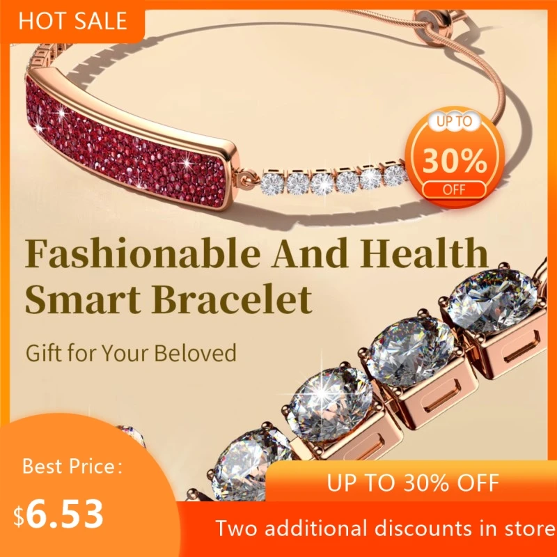 

Echowear Smart Heart rate blood oxygen pressure heart rate sleep monitor shake step by step shake photo smart bracelet New 2026