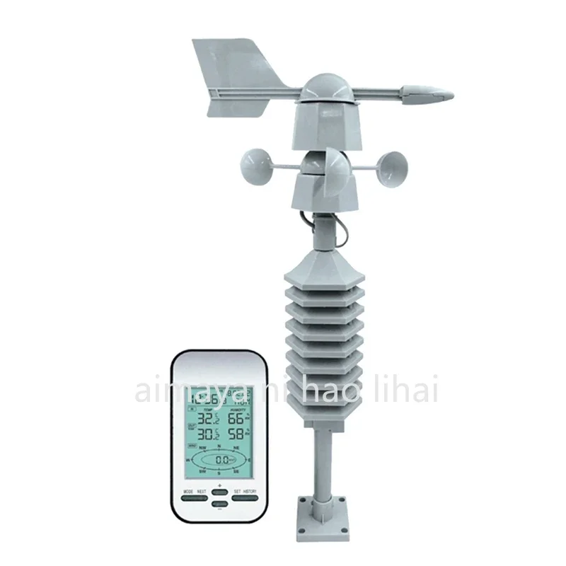 WS0232 Small weather station Wireless weather instrument  forecaster Rainfall monitoring