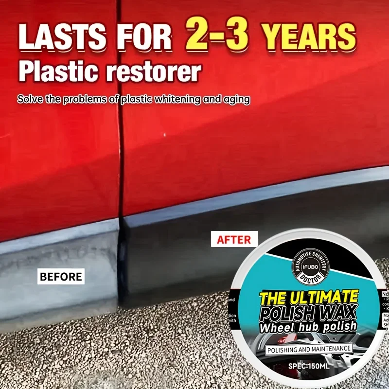 

Универсальный воск для ремонта кожи и пластика — восстанавливающий крем для салона автомобиля для ухода за кожей/пластиком/резиной