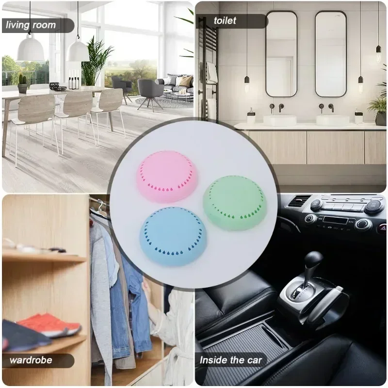 Air Fresheners Solid Box Fragrance Lasting Aromatherapy Self Adhesive Bedroom Wardrobe Car Home Toilet Deodorization Freshener