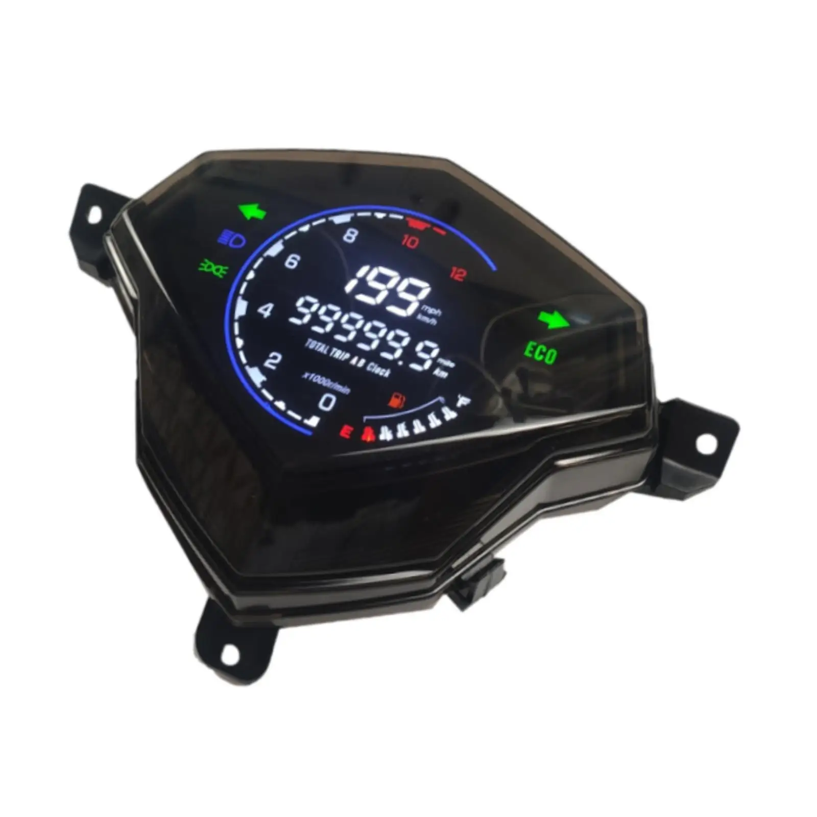 Motorcycle Tachometer Dashboard Professional Sturdy Accessories Motorbike LED