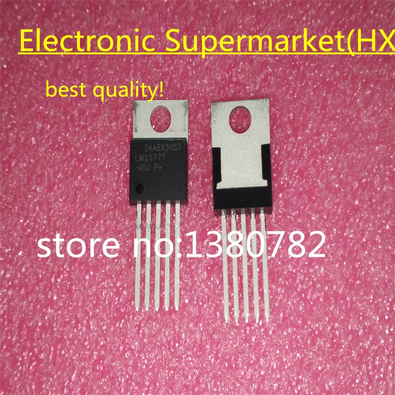 

Free Shipping 20pcs/lots LM2577T-ADJ LM2577T LM2577 TO220-5 IC In stock!