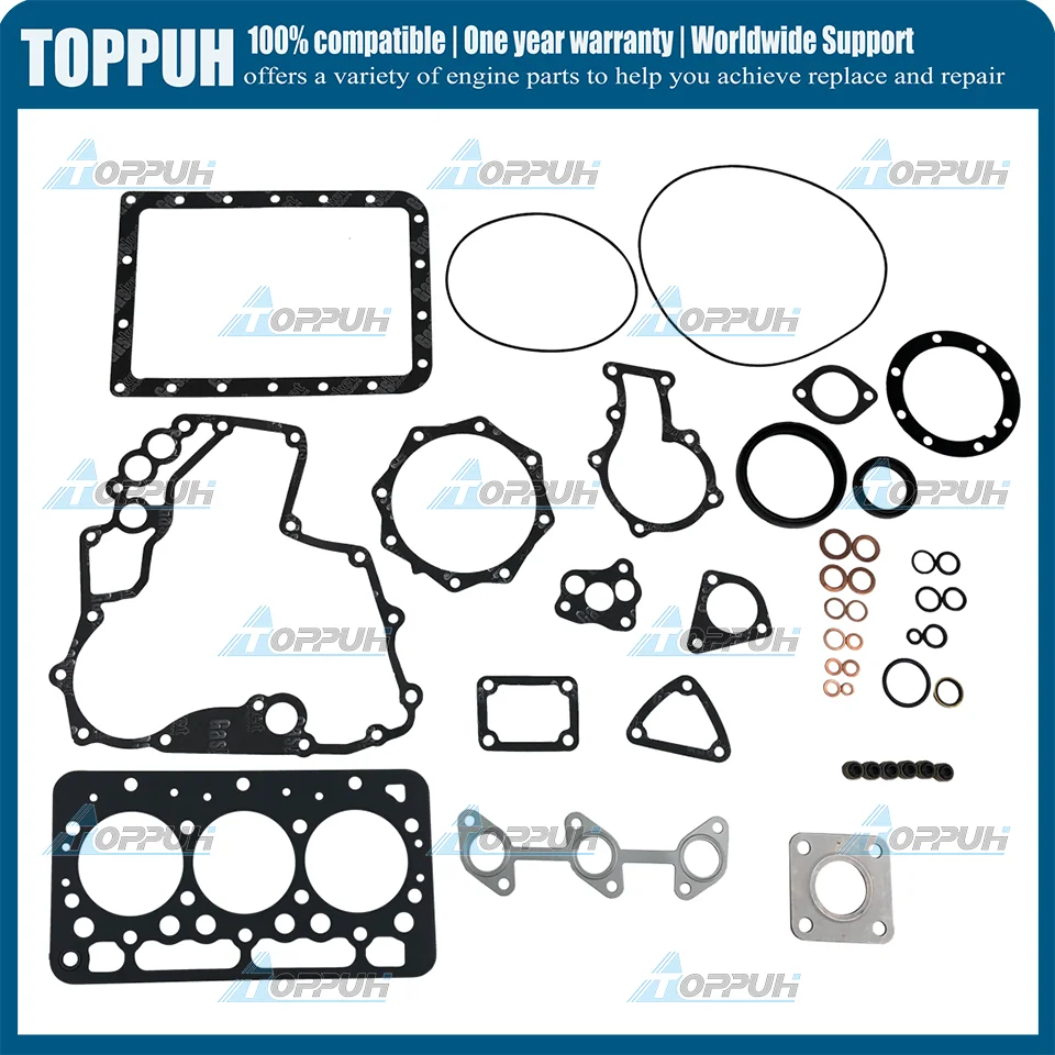 

For Kubota D662 Compelete Engine Gasket Cylinder Head Gasket