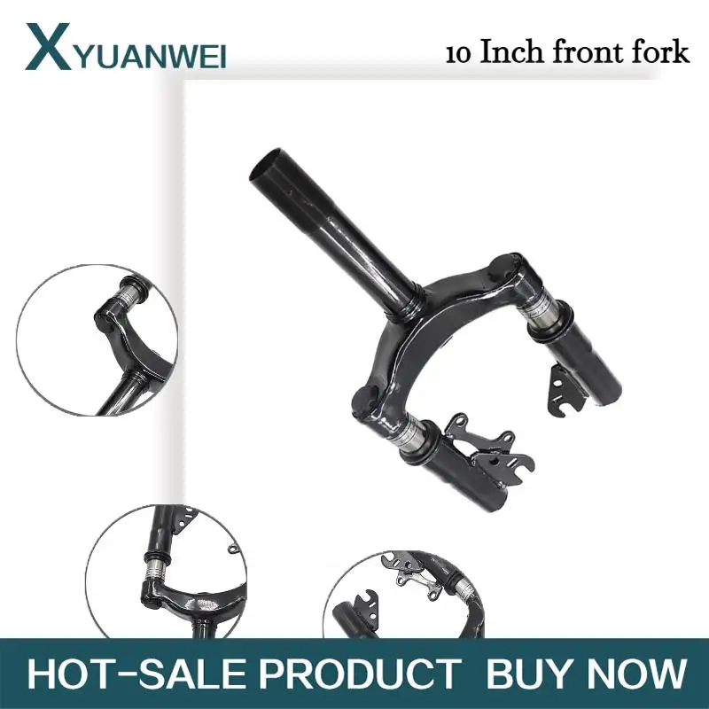

Front fork hydraulic shock absorber suspension fork for electric scooters, motorcycles, and electric bicycles