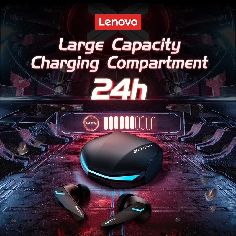 Original Lenovo GM2 Pro 5.3 Earphone Bluetooth Wireless Earbuds Low Latency Headphones HD Call Gaming Headset With Mic Choice