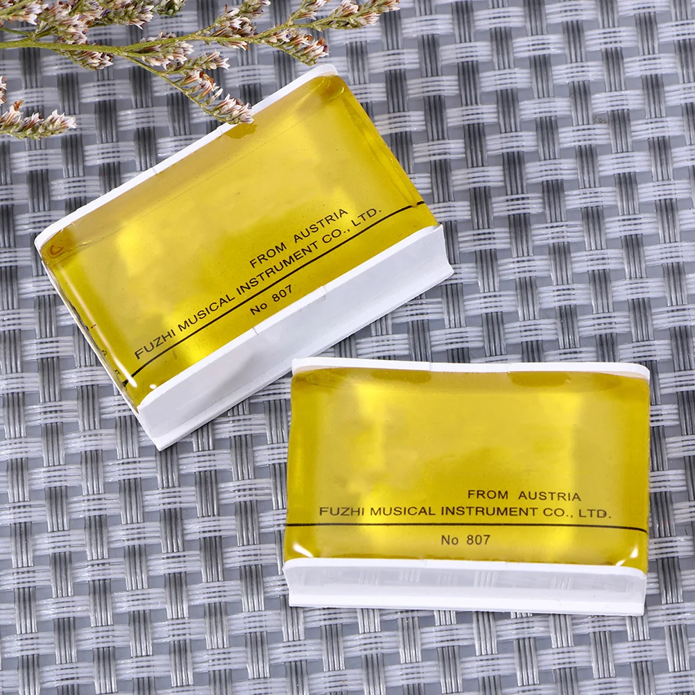 

8pcs Handmade Violin Rosin For Violin Viola Cello Yellow Natural Resin For Steel Synthetic Strings Instrument Accessory