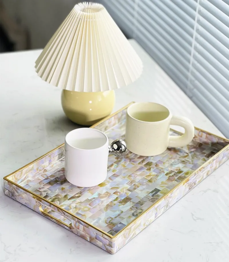 

40x26 см Мозаика, имитация искусственного чая, бытовая тарелка для фруктов, прямоугольный набор для хранения