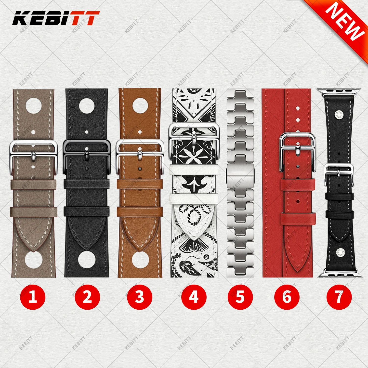 جديد Kebitt 2025 جولة واحدة Iwatch العصابات لساعة أبل الترا 3 2 سلسلة 11 10 9 8 7 6 5 حزام الغوص 46 مللي متر 45 49 مللي متر