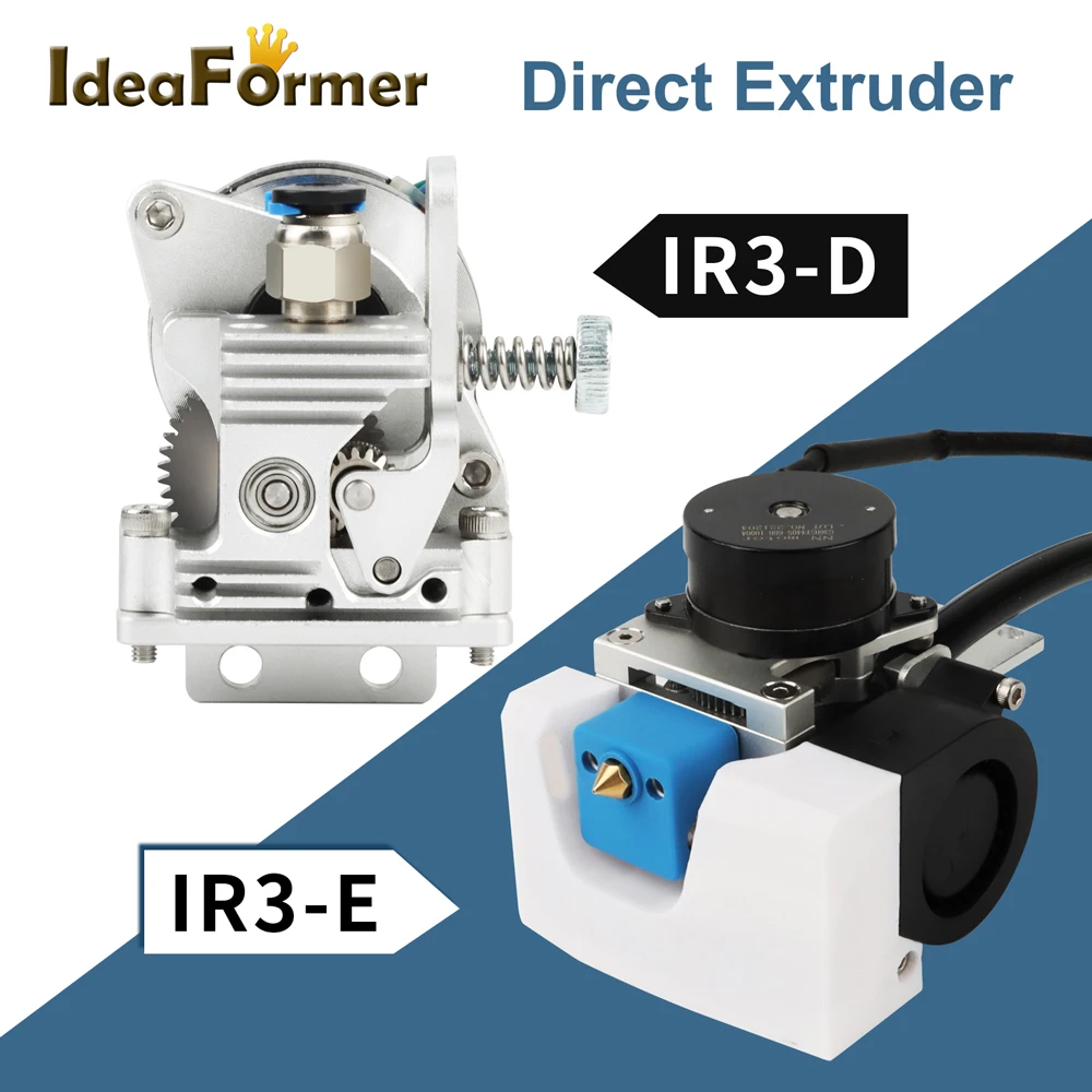 

IdeaFormer Direct Extruder IR3-D / IR3-E Print Head For IR3 Or IR3 V1 3D Printer IR3-E Replace IR3-M/IR3-MT/IR3-MF Hotend