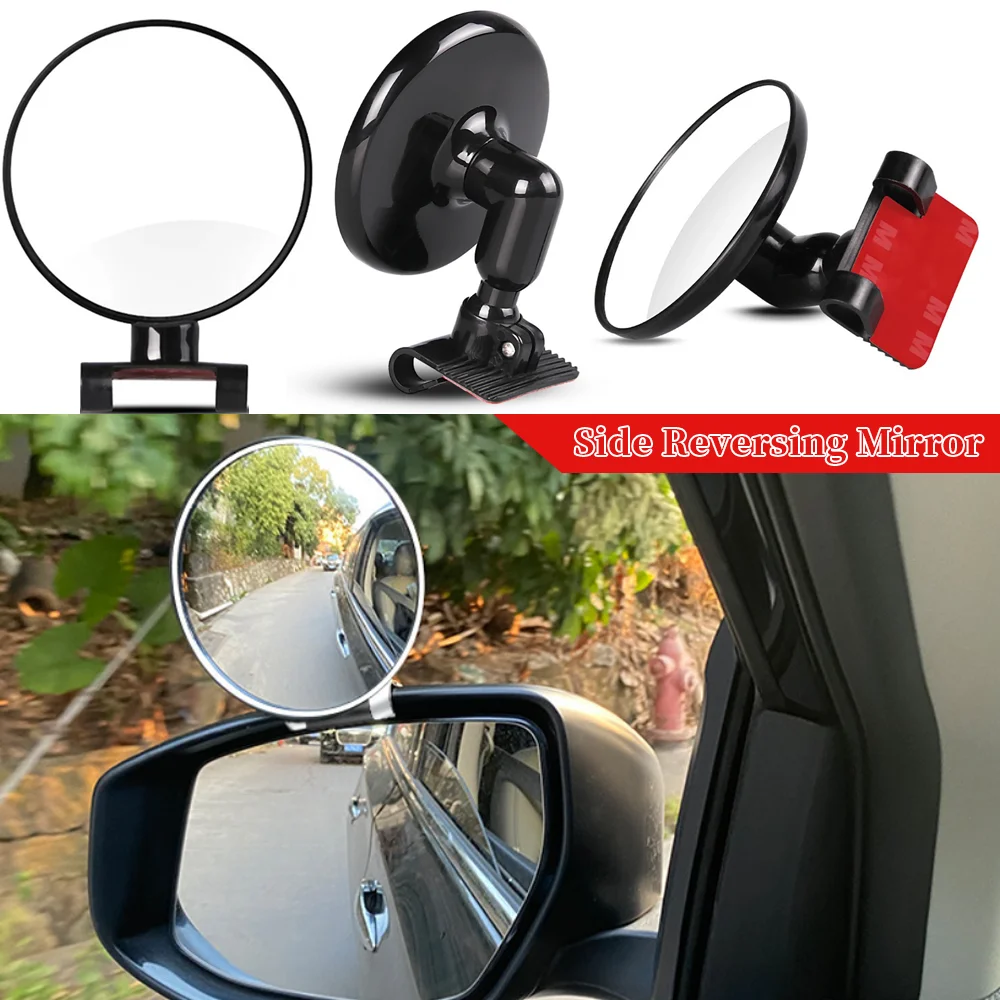 

Dead Zone Elimination Rearview Mirror Car Mirror Round Wide Angle Rearview Mirror Blind Spot Assist HD Vehicle Safety Assist