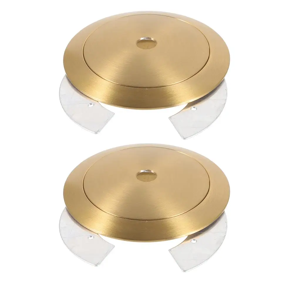 

2Pcs Lampshade Adapter Copper Retaining Glass Shade Collar Lighting Fixture Parts Lamp Fittings Socket Nut Accessories