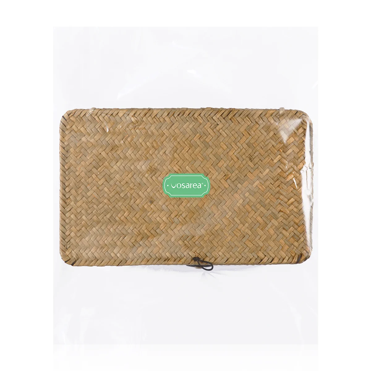 

Seaweed Woven Storage Box Natural Hand Woven Basket for Home Organization Desktop Kitchen Bookroom Wardrobe Multi Purpose Tidy