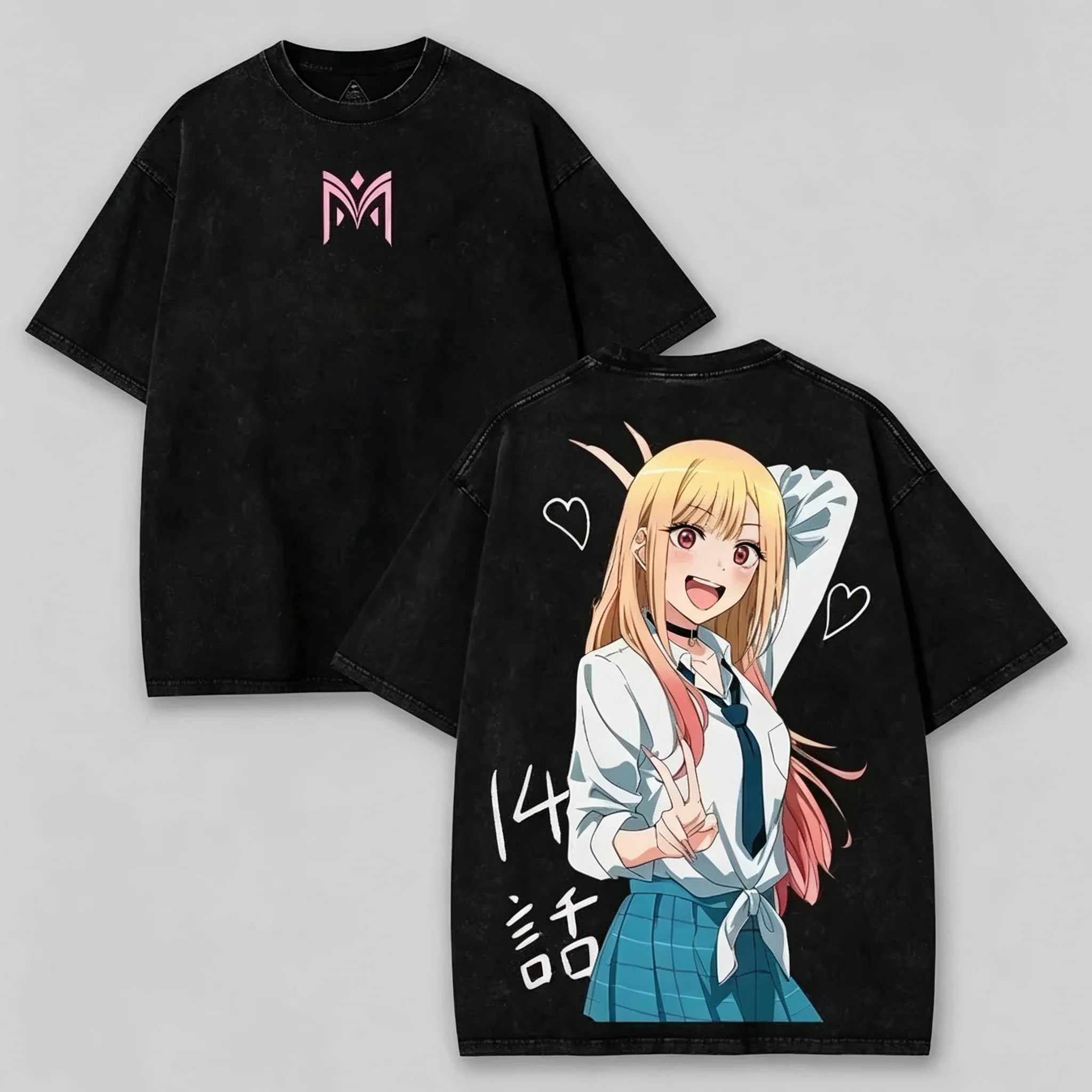 2026 Nowa koszulka z motywem M – Kitagawa Anime Cosplay recenzja i cena