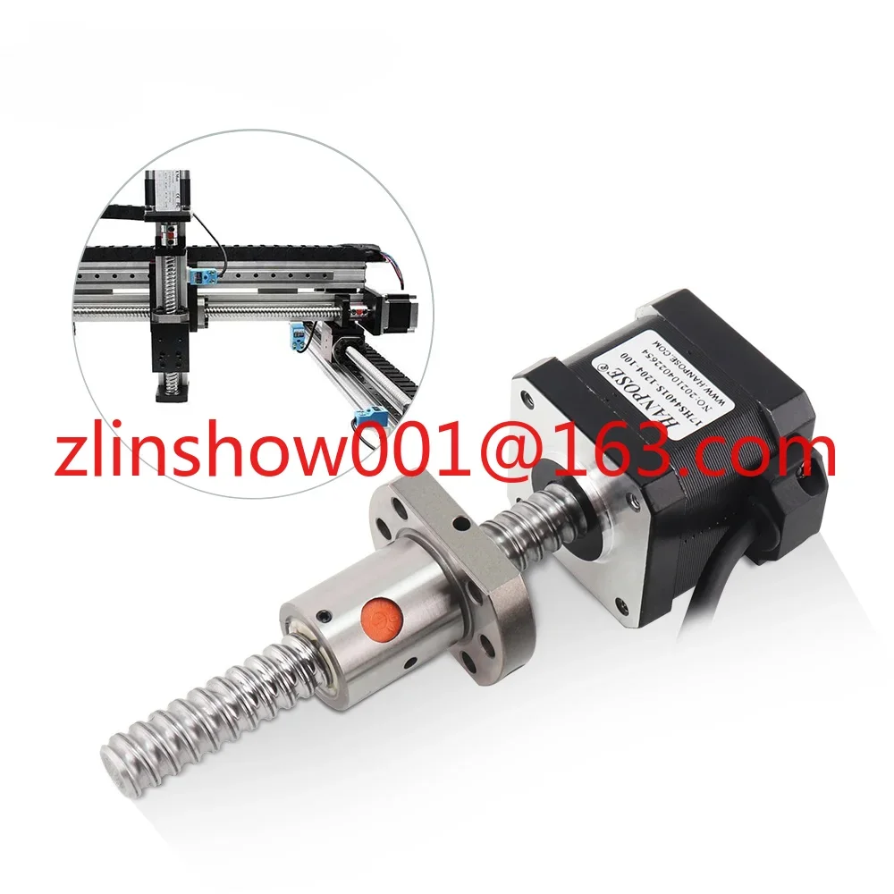 17HS4401S-SFU1204 ball screw 100MM  stepper motor nema 17 1.5A 40N.CM  belt  CNC for 3d ball bearing screw motor 12V 1.8 Degree