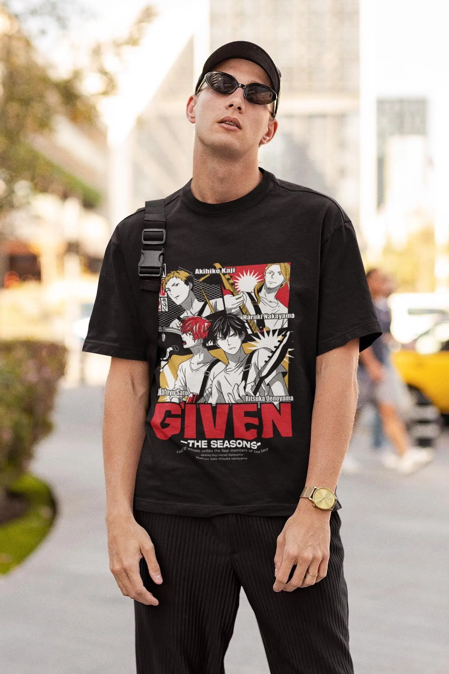Unisex Given t shirt, Ritsuka Uenoyama shirt, Mafuyu Sato shirt, given anime