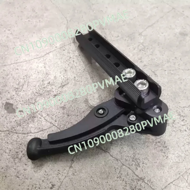 Premium Horizontal Scissor Brake for Sports Wheelchairs | Tire-Safe Handbrake with Clip Block Compatibility
