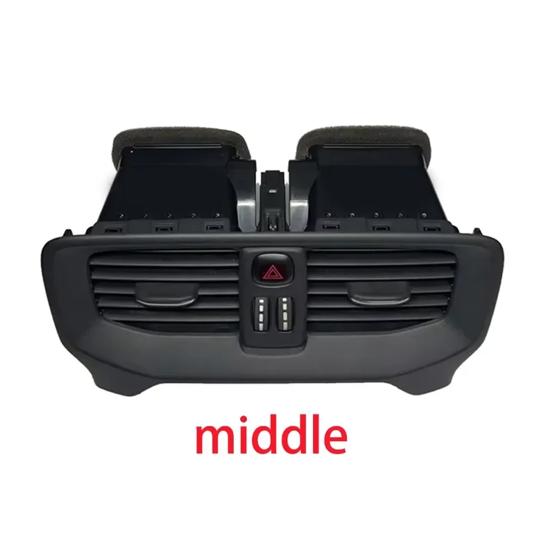 Car Front Dash Center Console AC Air Vent Outlet Trim for Volvo V40 2015-2018 Auto Interior Accessories Replacement Parts