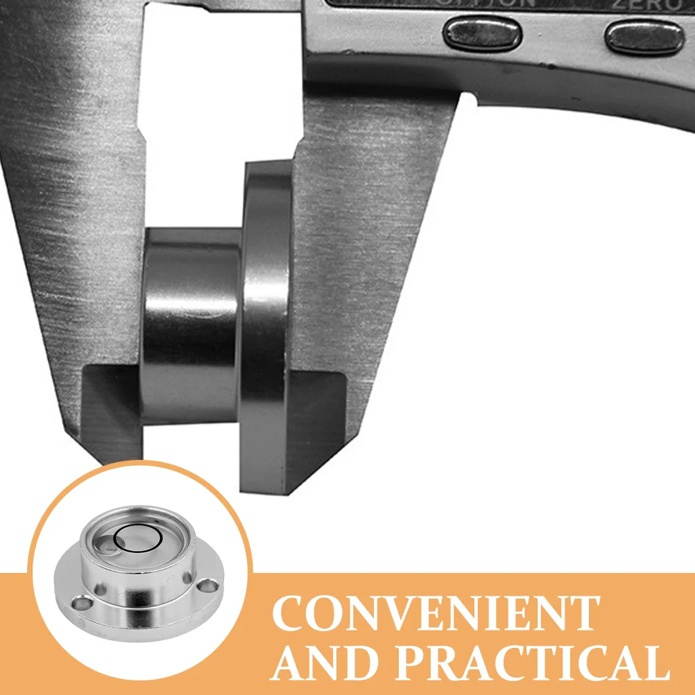 Mini Spirit Level Circular Bubble Levels Tool, Leveler Scope, Small for Measuring Precision