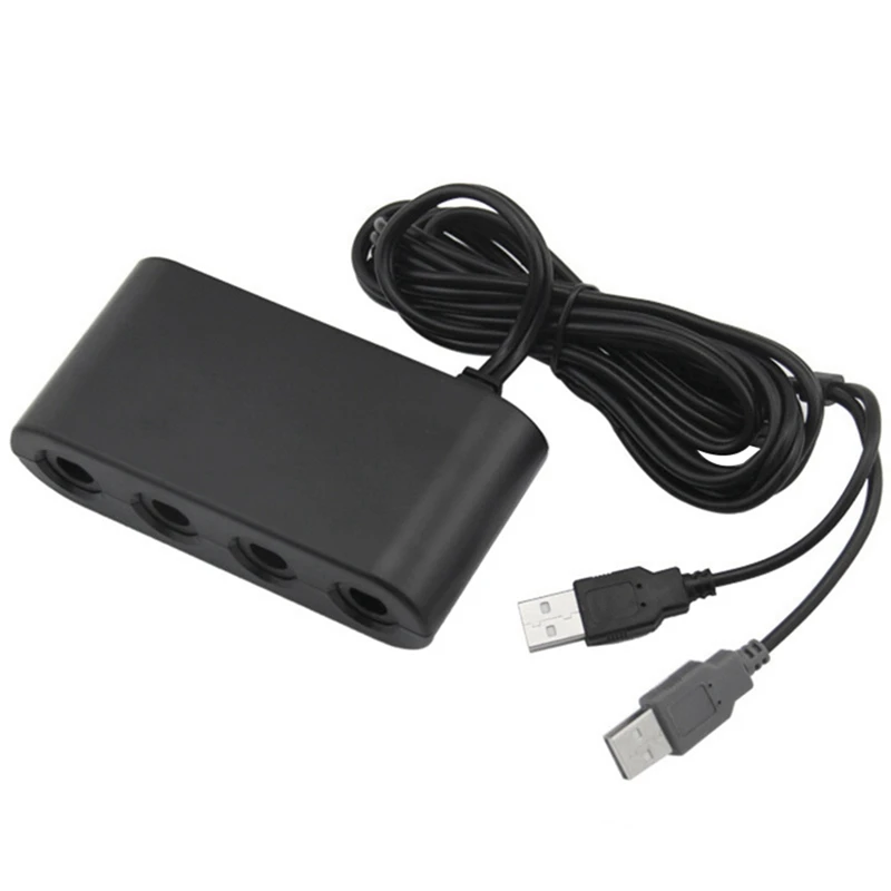 3 In 1 Controller Adapter For Gamecubes Controller 4 Port Adapter For NGC To Wii U Switch USB Converter Support Turbo