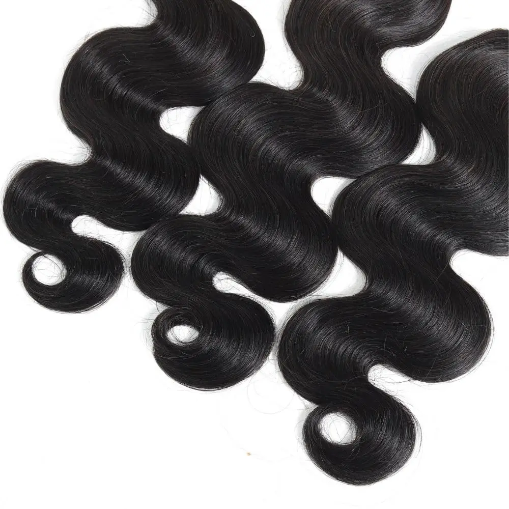 Human Hair Bundles 16 18 20 Inch Body Wave Bundles Human Hair 100% Unprocessed Brazilian Virgin Hair