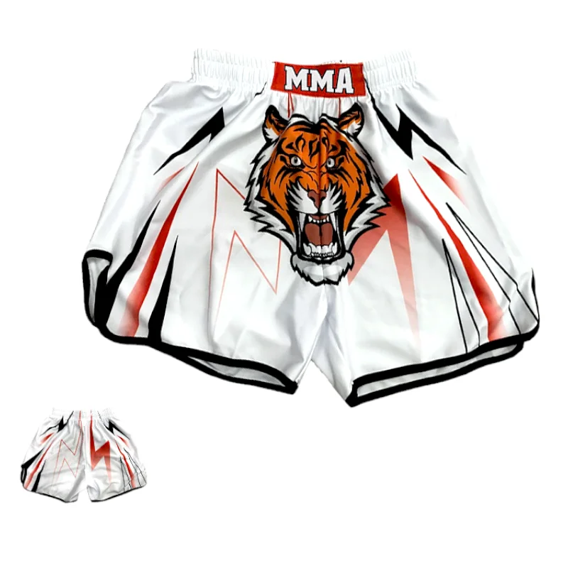 Spodenki bokserskie Fitness Sport Kickboxing Spodnie treningowe Grappling Sanda Fightwear Odzież MMA Sprzęt bokserski