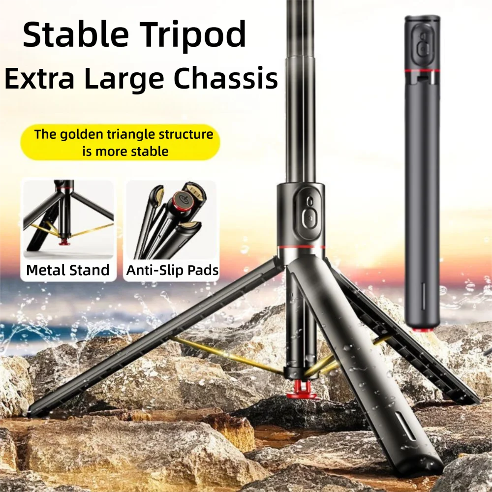 Магнитная автоматическая открытая палка для селфи с автоматическим прыжком, 177 см, автоматическая палка для селфи с Bluetooth, портативный штатив, удаленная палка для селфи