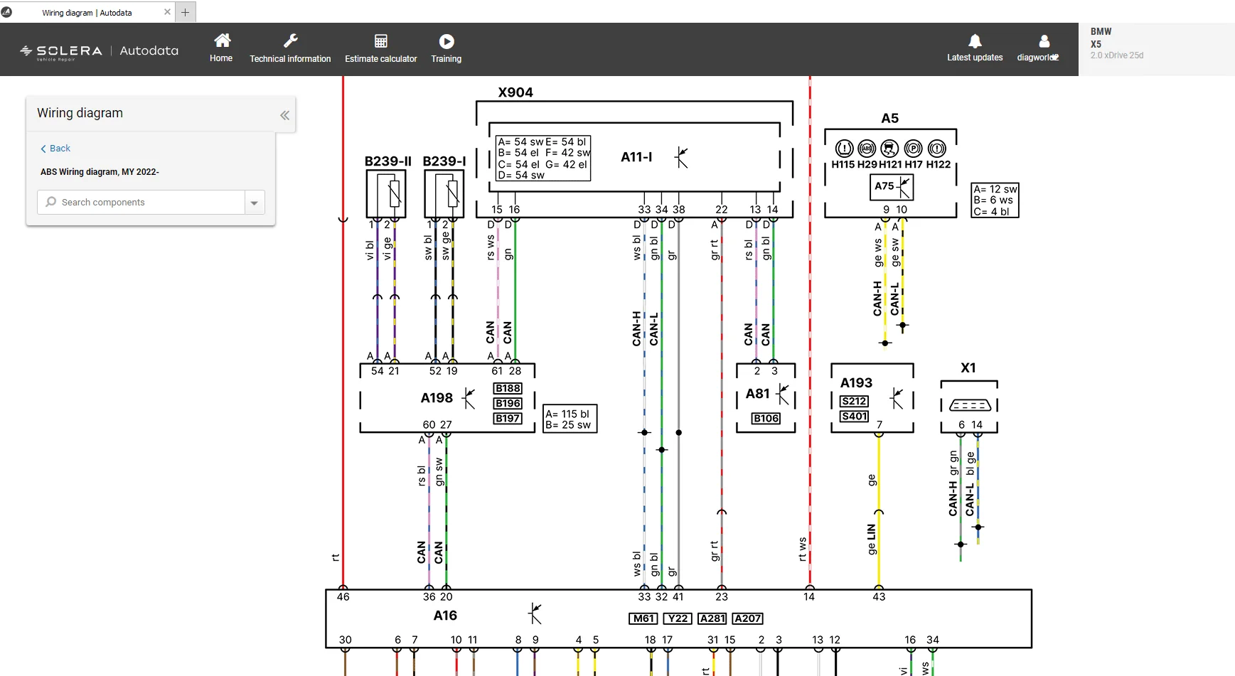 2024 AUTODATA 12 month Online Account for Car Truck auto data Auto repair software update online for VIN Engine Diagram Chasis