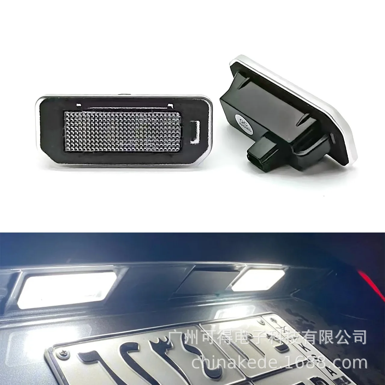 Applicable to Tesla Model 3 2017- Model Y 2020- LED license plate light license plate light
