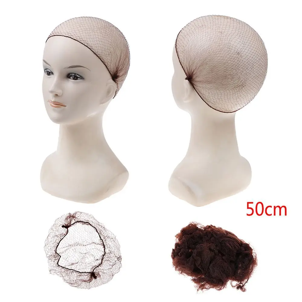 

Disposable 20inch Accessories Hair Soft Lines Dancing Wig Cap Invisible Hairnet Hair Net Hair Styling