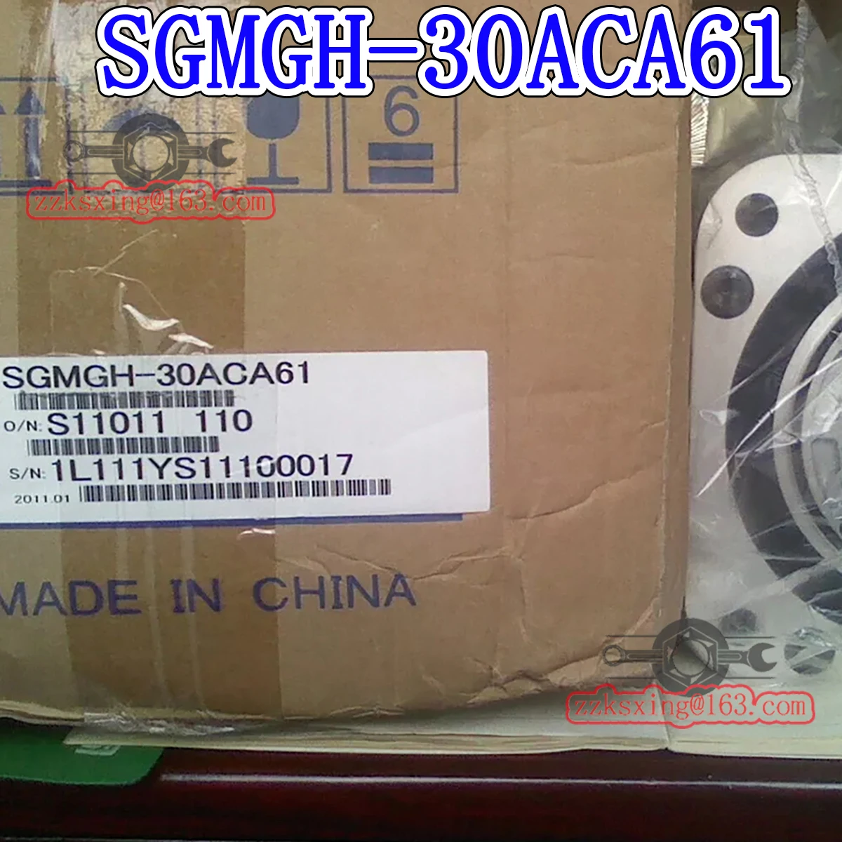 Brand New SGMGH-30ACA61 Original In Box AC Servo Motor Fast Shipping