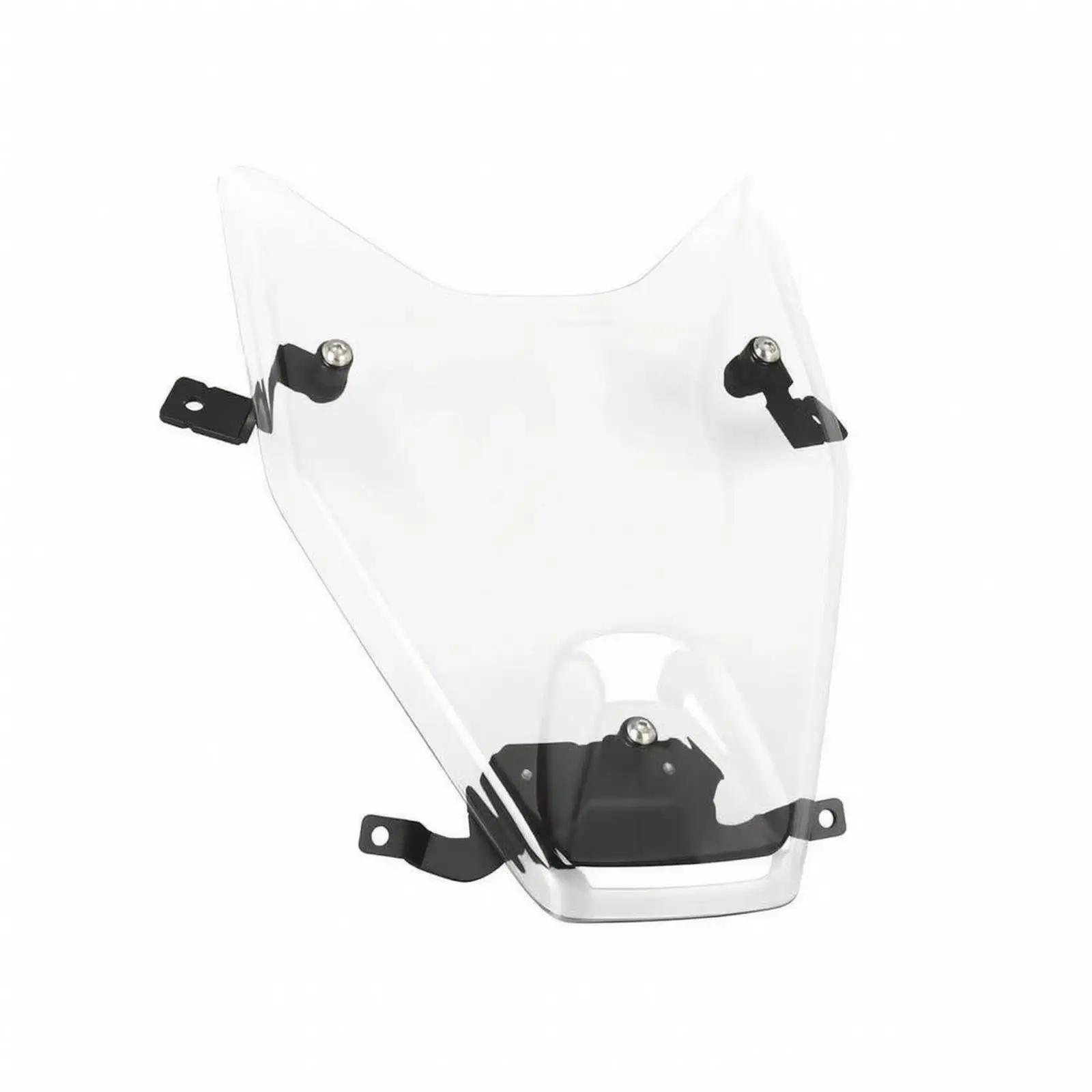 Headlight Guard with Transparent Panel | Impact-Resistant, Transparent, Motorcycle Headlight Guard, for long-distance riding