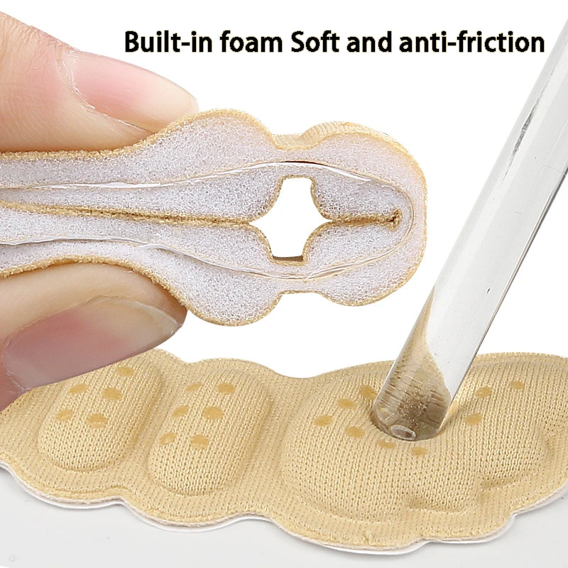 high heels Heel Protector Insoles Heels Sticker Adjust Size Adhesive Non-slip Shoe Pads Pain Relief Foot Care Insert 4pcs/8pcs