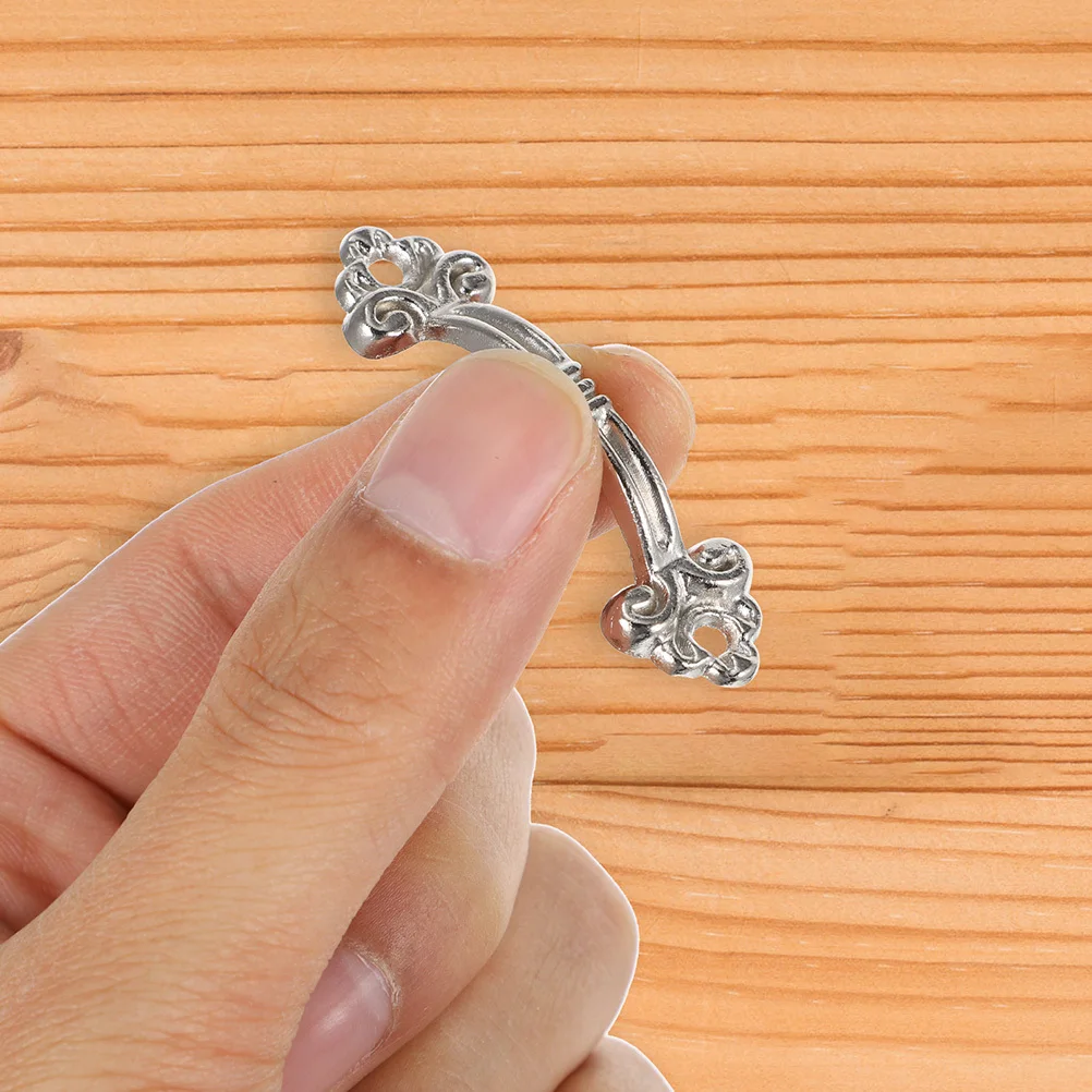 

20Pcs Cabinet Pulls Delicate Handles for Shoe Wardrobe Kitchen Drawer Knobs Stylish Zinc Alloy Long Lasting Replacement