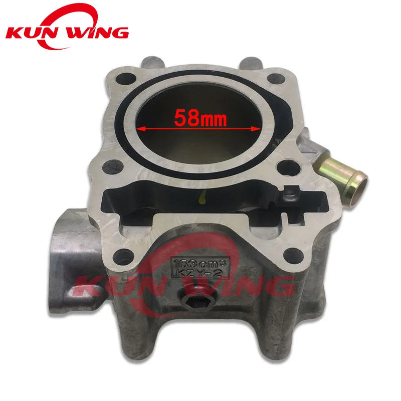 58mm Pcx150 zestaw siłowników pierścień tłokowy dla Honda Adv Click150i Sh150i Vario Ww150 Pcx150 150cc 12100-KZY-701 4-suwowy silnik części — zdjęcie 3