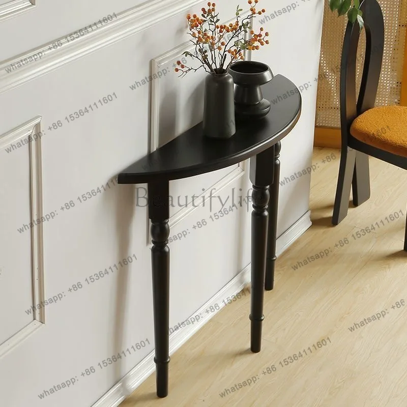 Nordic Minimalist Console Tables Space Saving Simple Console Table Style Mesita Recibidor De Entrada Living Room Furniture