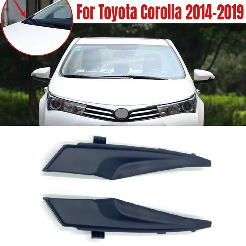 For Toyota Corolla 2014 2015 2016 2017 2018 2019 5382402140Car Front Windshield Wrap Corner Trim Wiper Side Trim Cover Lid