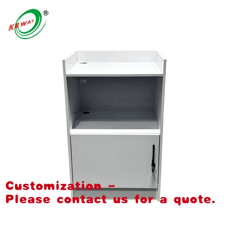 

Customize.Keway POS Counter Melamine Surface Sale Cash Register Stand