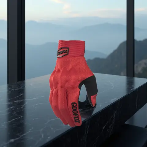 Buenos Guantes para Motocicleta, Guantes para Ciclismo de Montaña 100% con Tecnología D3O, Compatibles con Pantalla Táctil, Profesionales
