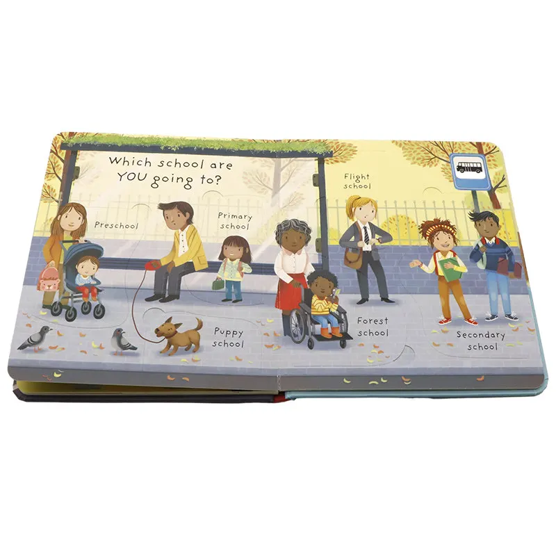 Question and Answer Series - Why do I have to go to school? English Picture Book for Toddlers, Early Educational Storybook view 4