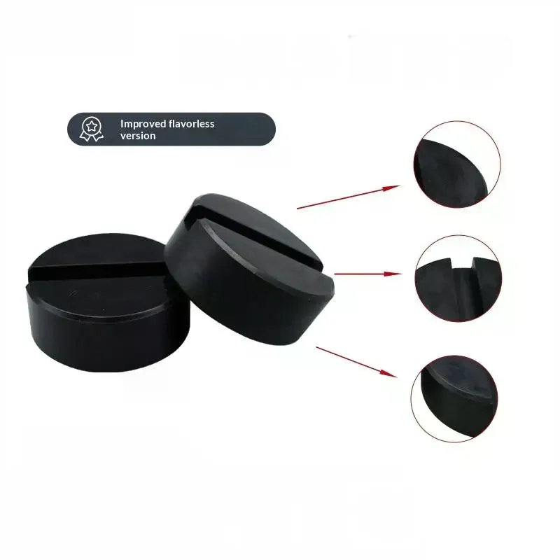 1Pcs Wheel Dolly Slotted Floor Frame Rail Adapter Car Lift Jack Support Stand Rubber Pads Repair Tools For Subaru