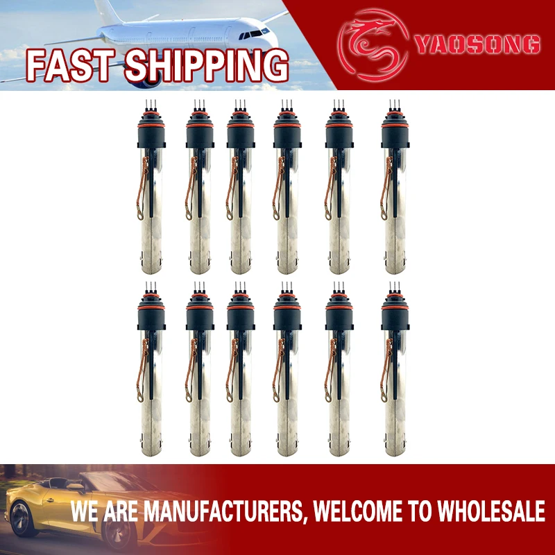 12 шт. катушка зажигания для Mercedes Benz CL600 S500 S600 SL600 C215 C216 W220 W221 R230 M275 5.5L A2751500480 A2751500680 12 шт. катушка зажигания для Mercedes Benz CL600 S500 S600 SL600 C215 C216 W220 W221 R230 M275 5.5L A2751500480 A2751500680