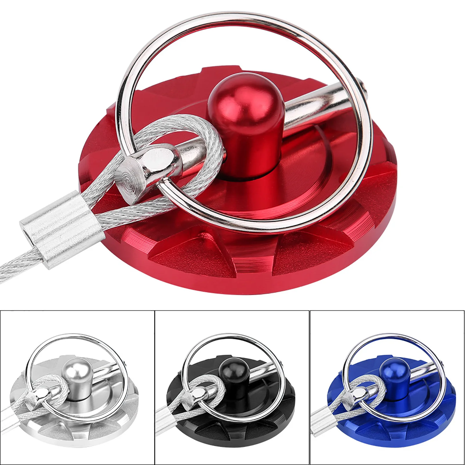 2PCS Universal Car Racing Hood Pin Lock Appearance Kit  CNC Aluminum Alloy Car Accessories